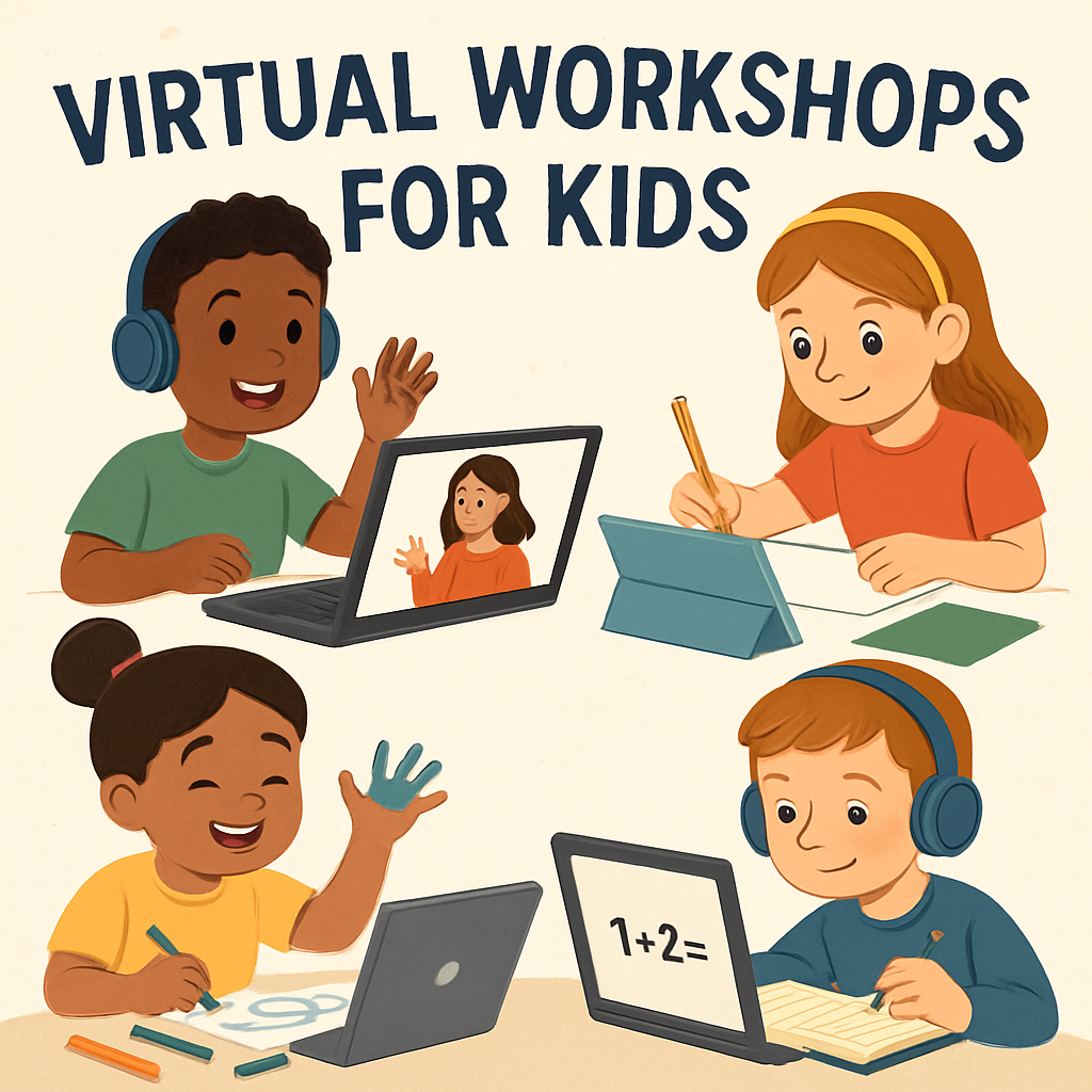Virtual Workshops for Kids Virtual Workshops for Kids
